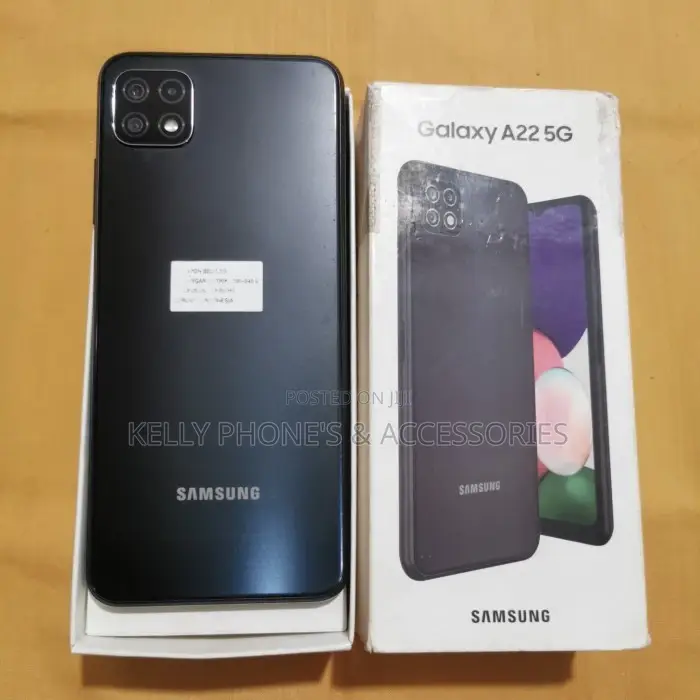 New Samsung Galaxy A22 5G 128 GB Black