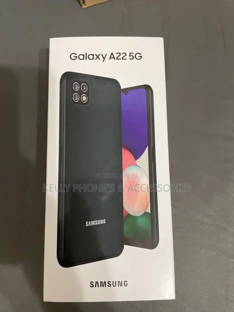New Samsung Galaxy A22 5G 128 GB Black