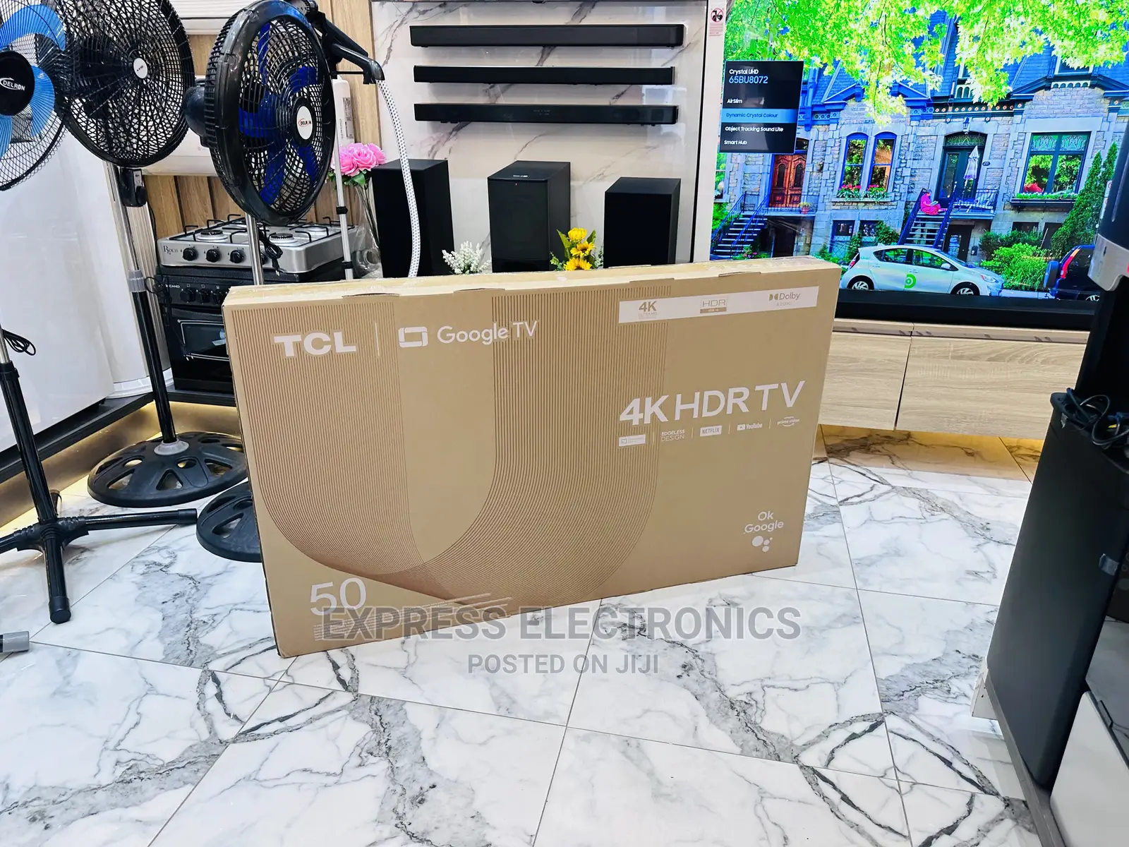 Superb Performance UHD Smart TCL P635 Series 50” Tv