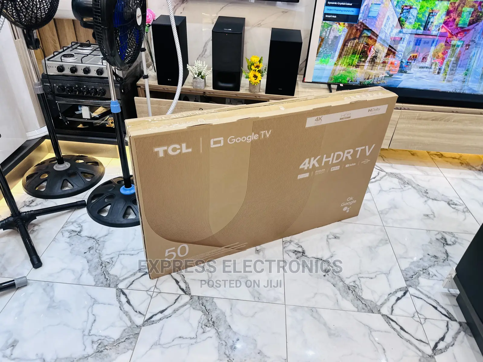 Valuable New TCL Tv  UHD Smart 50”P635