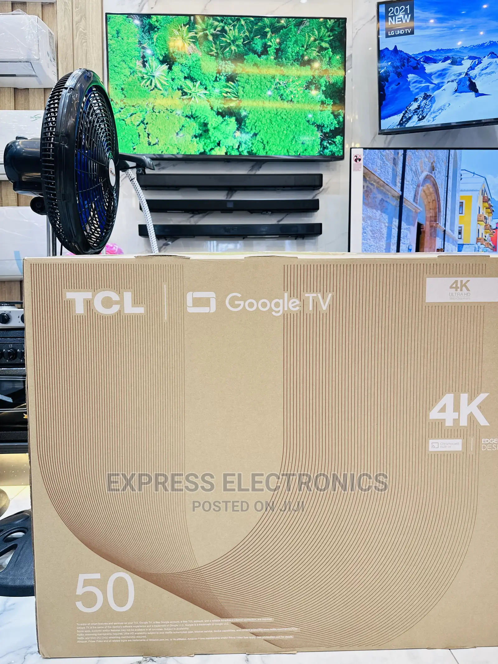 Exclusive Design UHD Android Smart TCL 50”P635