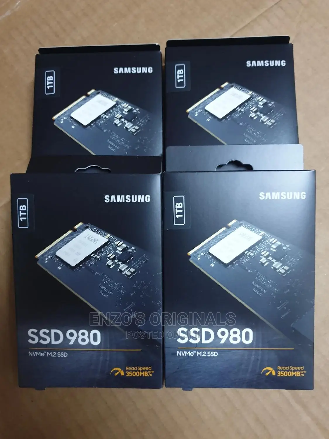 1tb M.2 Nvme Samsung Ssd 980 3500mbs Original Sealed