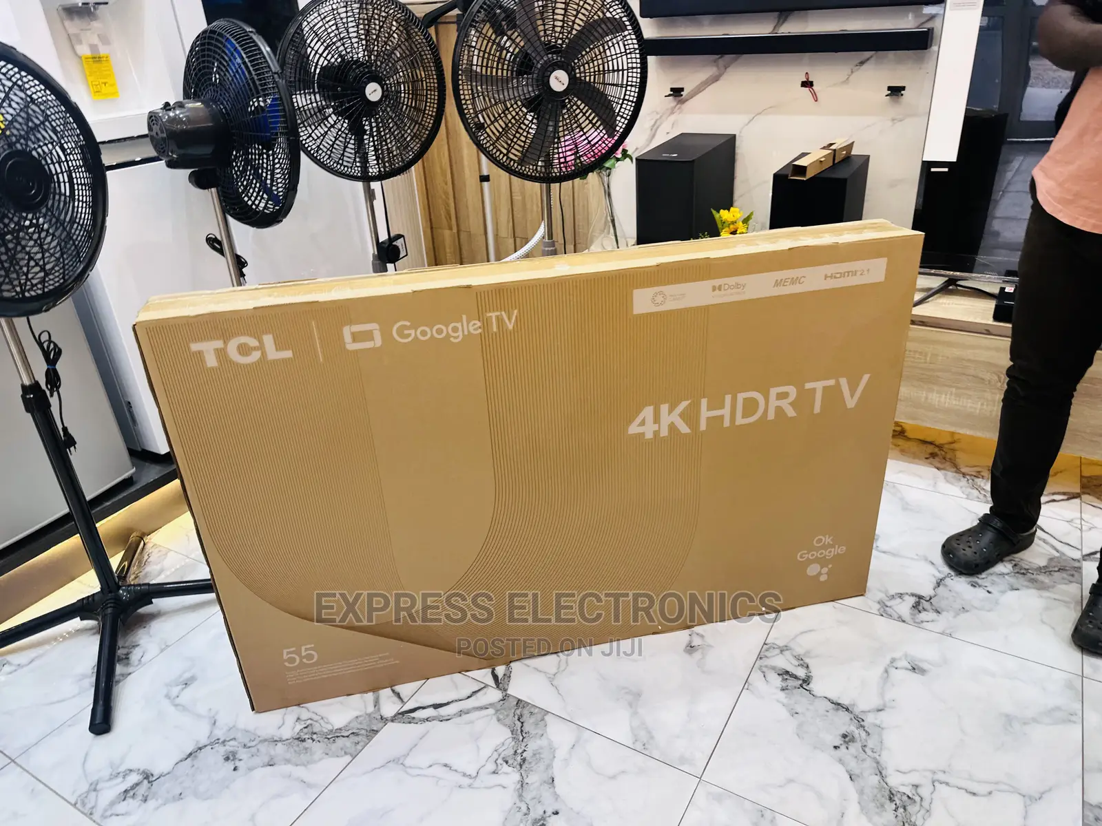Very Elite Sleek QUHD Smart 55”P735 TCL