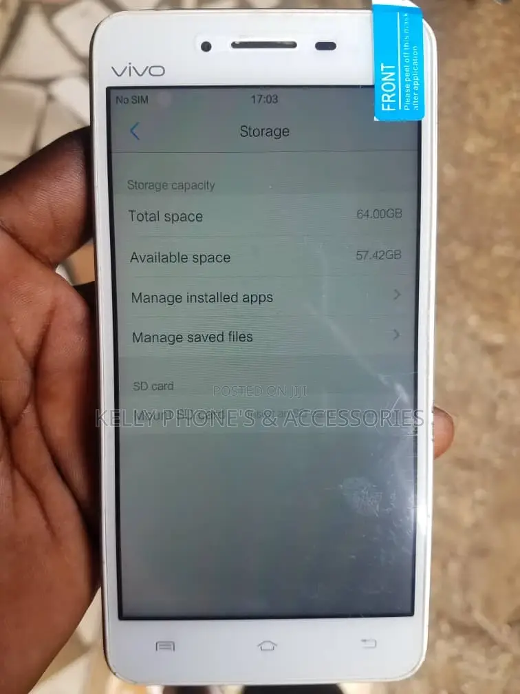 Vivo U3 64 GB Silver