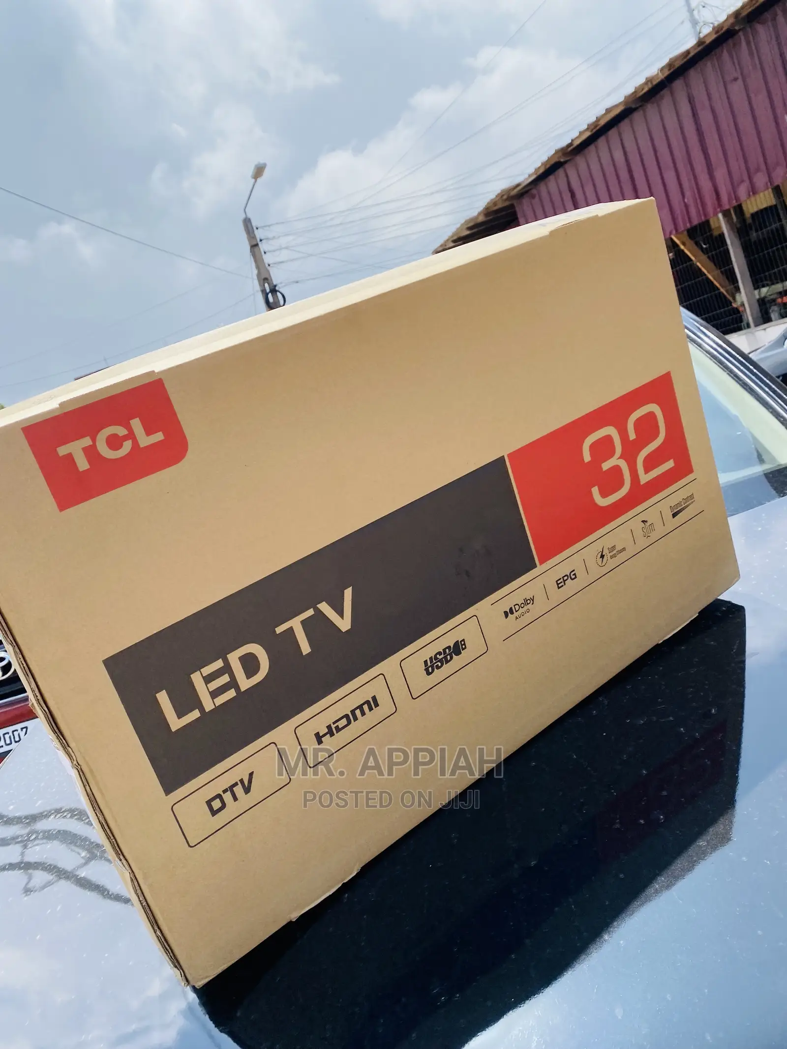 High Performance TCL 32 Inch FHD ATV Tv(Black) 32D3200 