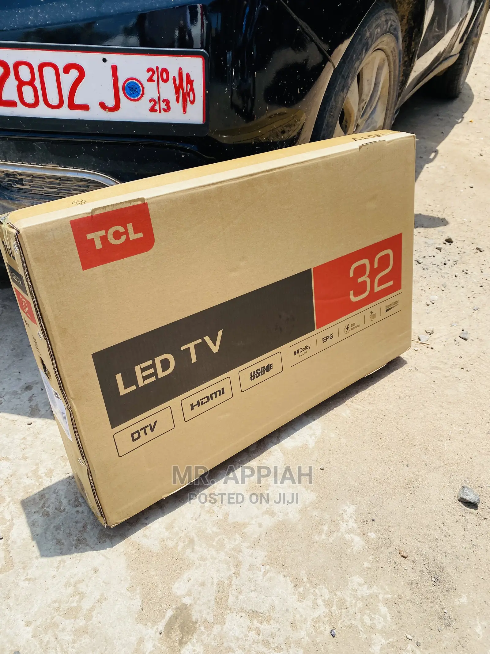 High Performance TCL 32 Inch FHD ATV Tv(Black) 32D3200 
