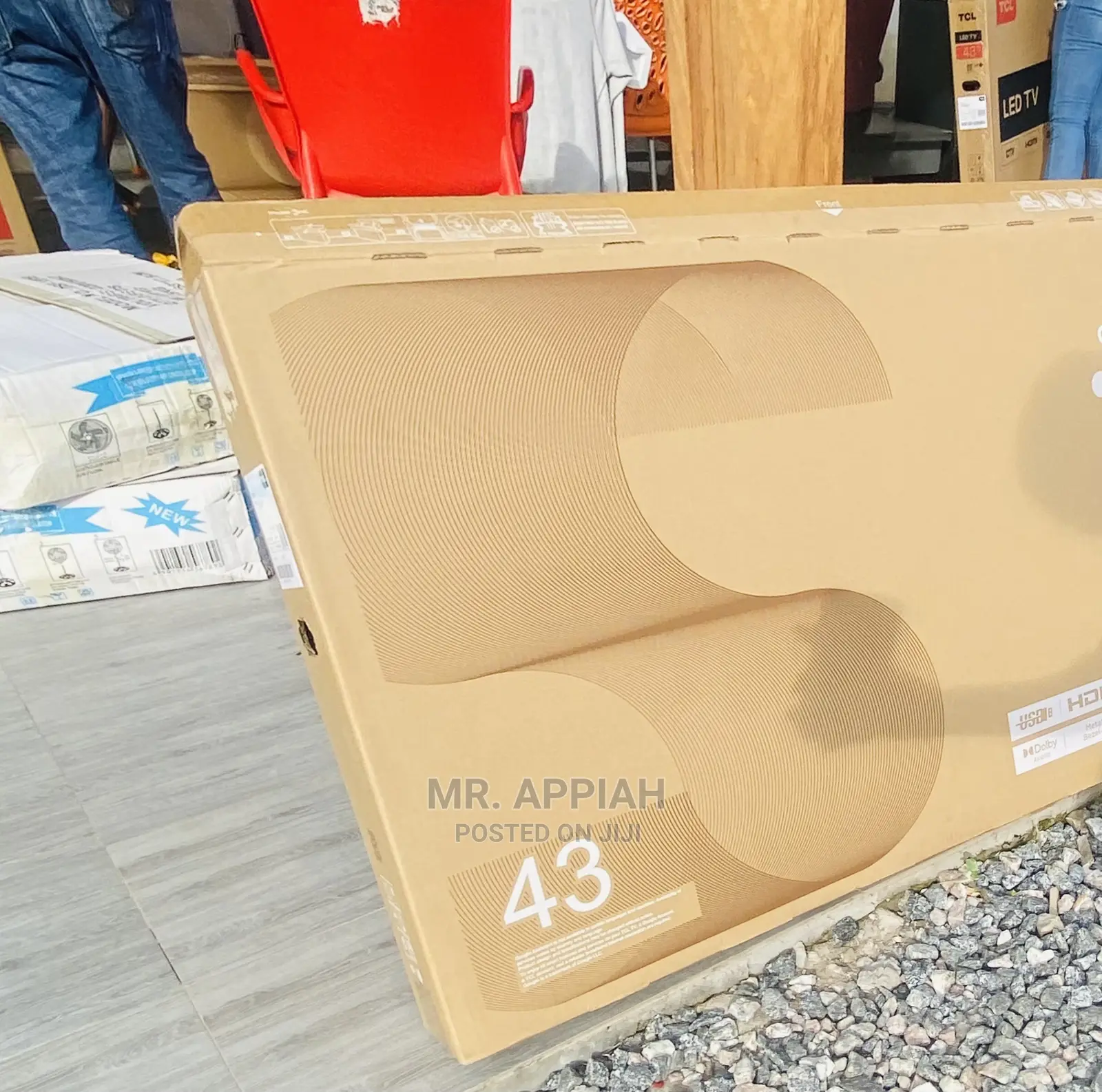 High Performance TCL 43” 43s5400 Full HD,HDR Smart LED Tv.