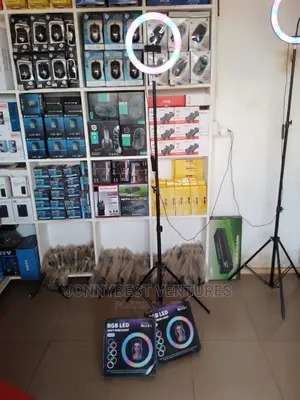 10" LED Multicolour Ring Light