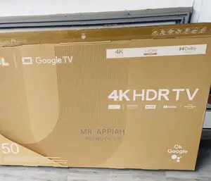 Budget-Friendly TCL(50p636)50 Inch Smart Google Tv(Black).