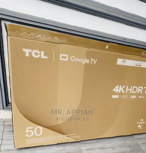 Low Energy Consumption TCL🤪 50p636 50” Android Smart LED Tv.