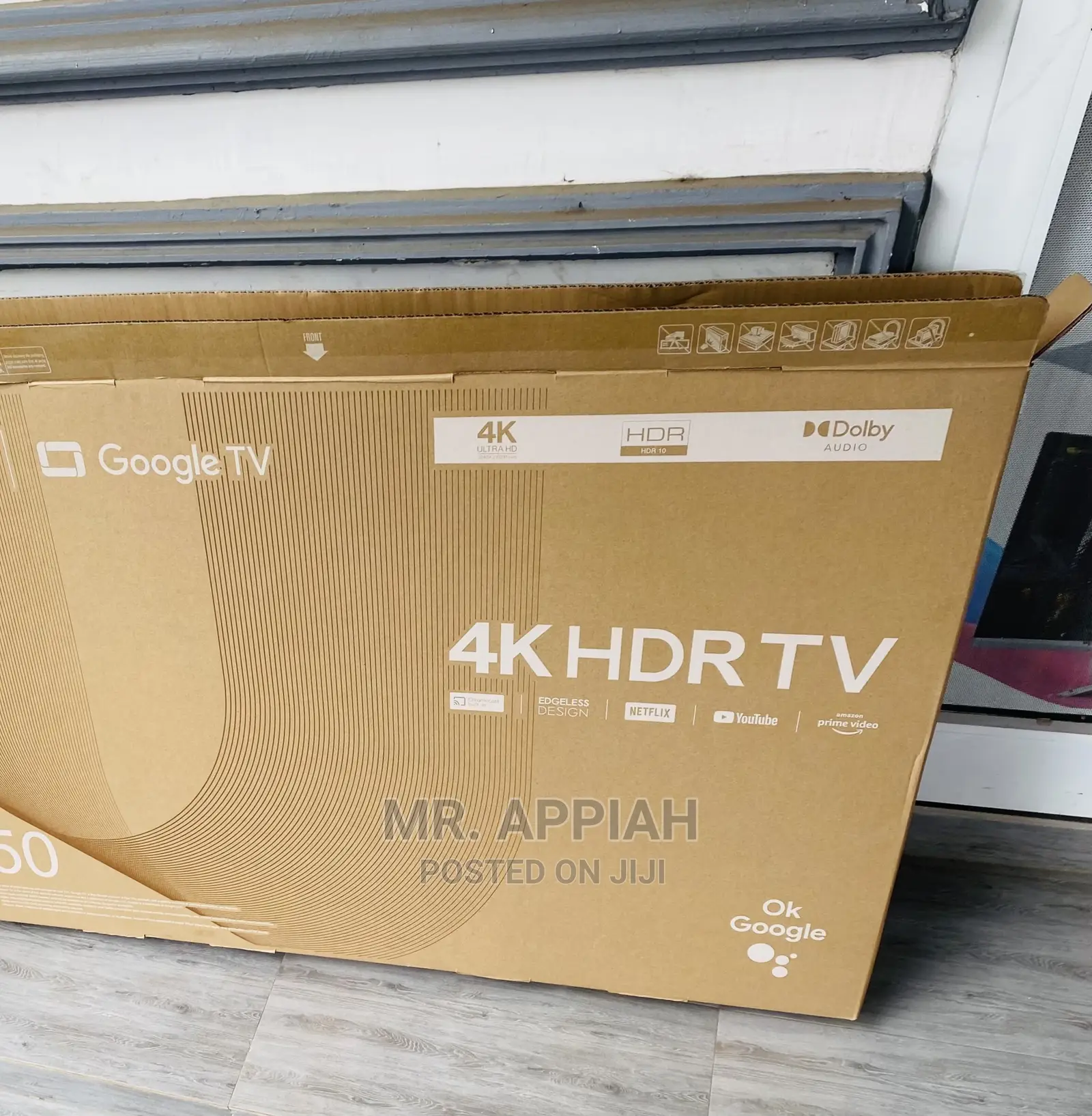 High Performance 50 Inch TCL Smart Android(50p636)Tv 