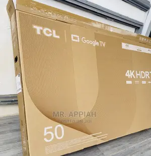 Extra Quality(50p636)50” TCL Uhd Google Smart Tv 