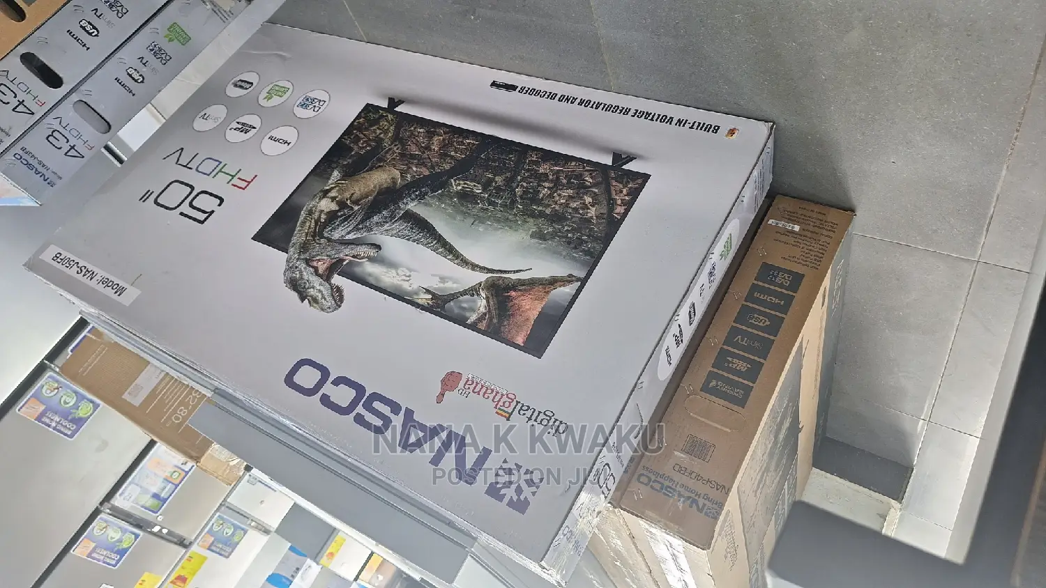 A+Box Nasco 50inches LED Digital Satellite TV