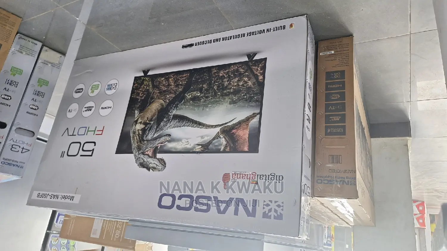 A+Box Nasco 50inches LED Digital Satellite TV