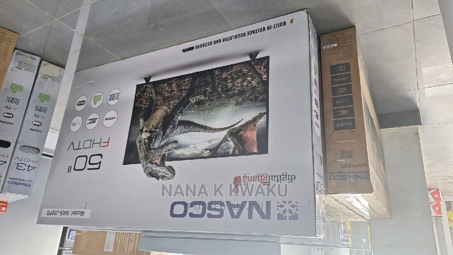 A+Box Nasco 50inches LED Digital Satellite TV