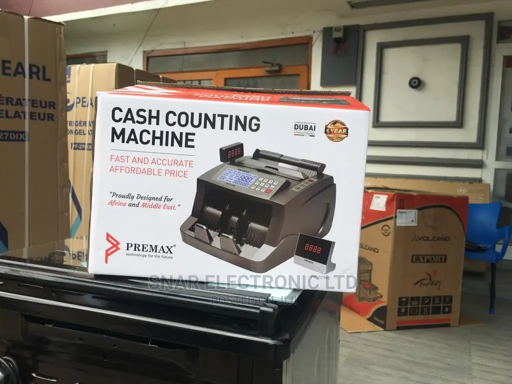 Efficient Premax Cash Counting Machine, PM-CC90D