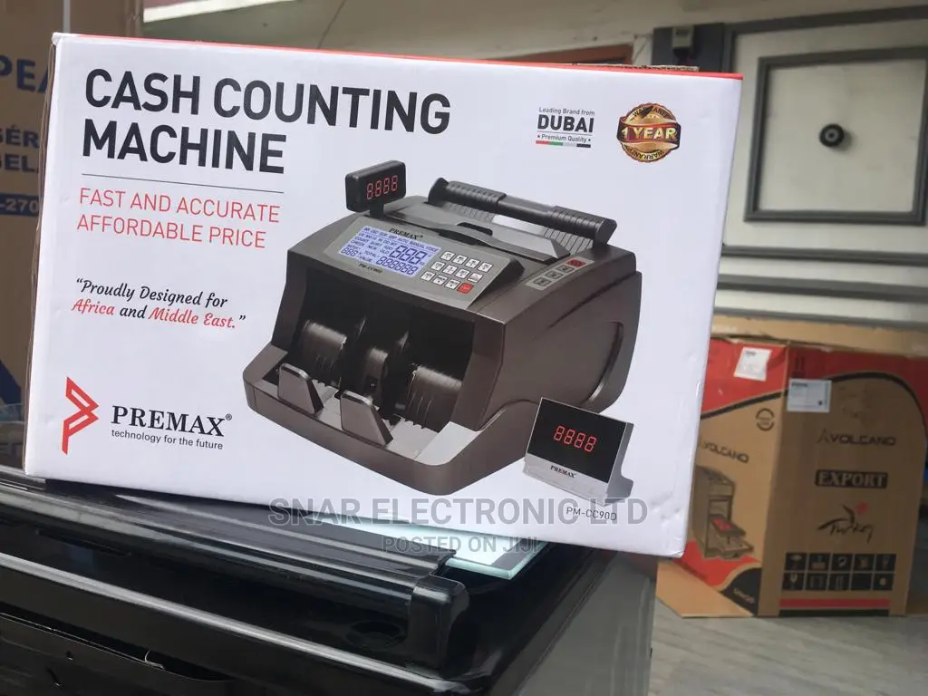 Efficiency Premax Cash Counting Machine, PM-CC90D