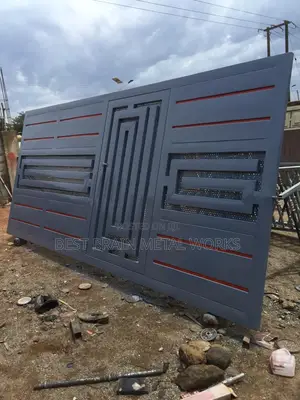 Security Metal Main Gate