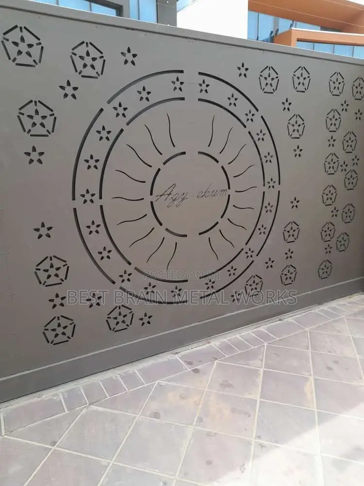 Security Metal Main Gate
