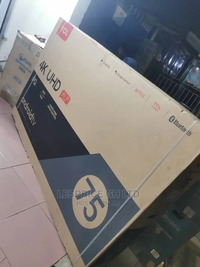 TCL 75” Android Smart Ai TV Uhd