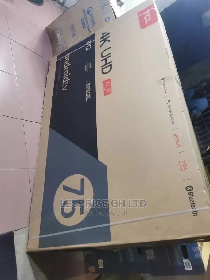 TCL 75” Android Smart 2160p Resolution