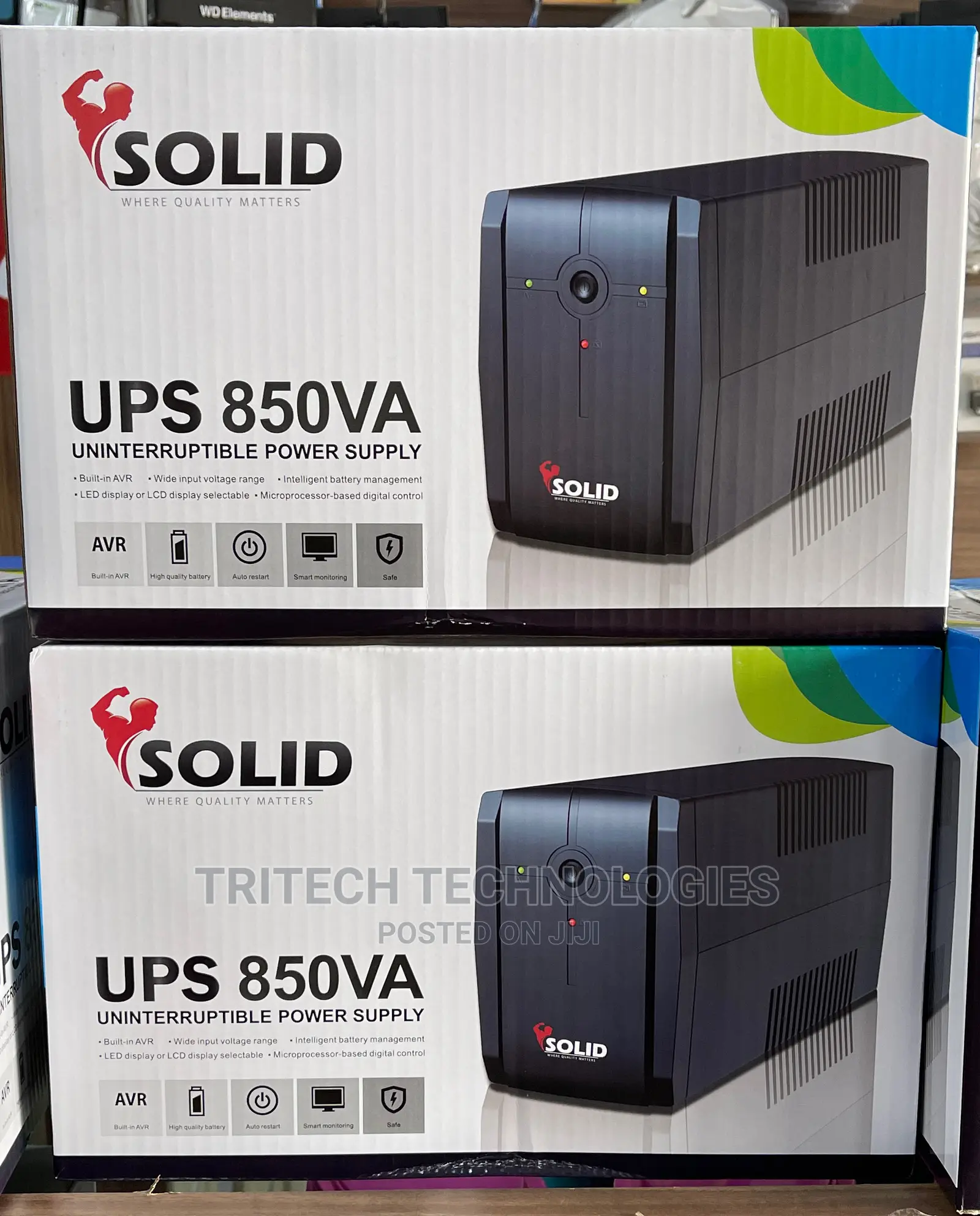 Solid UPS 850va