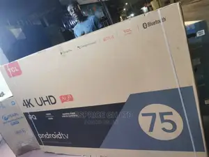 TCL 75” Android Smart 2160p High Resolution