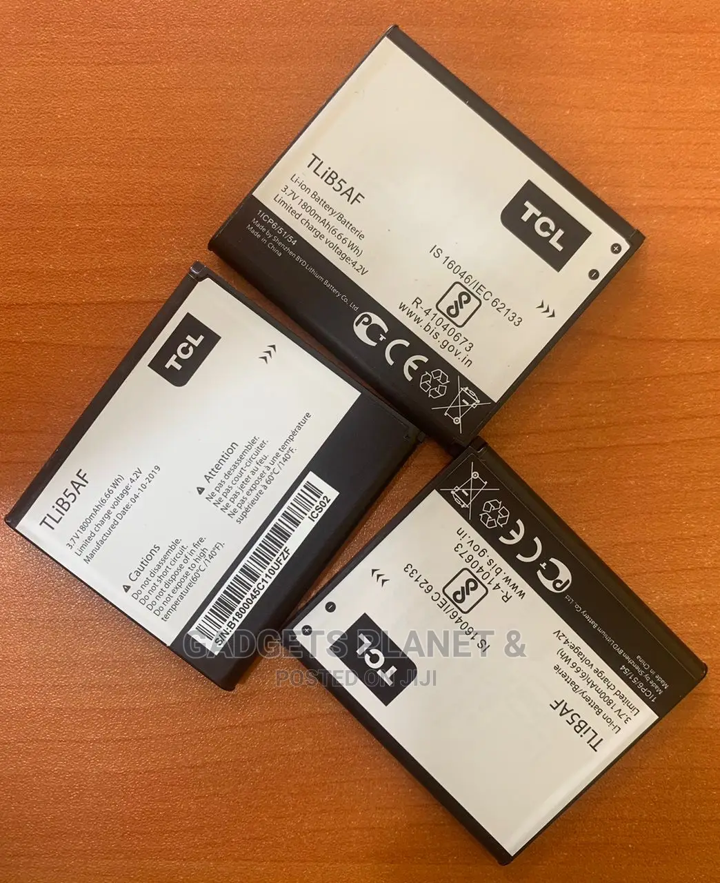 TCL Or Alcatel Branded Mifi Replacement Battery - Tlib5af