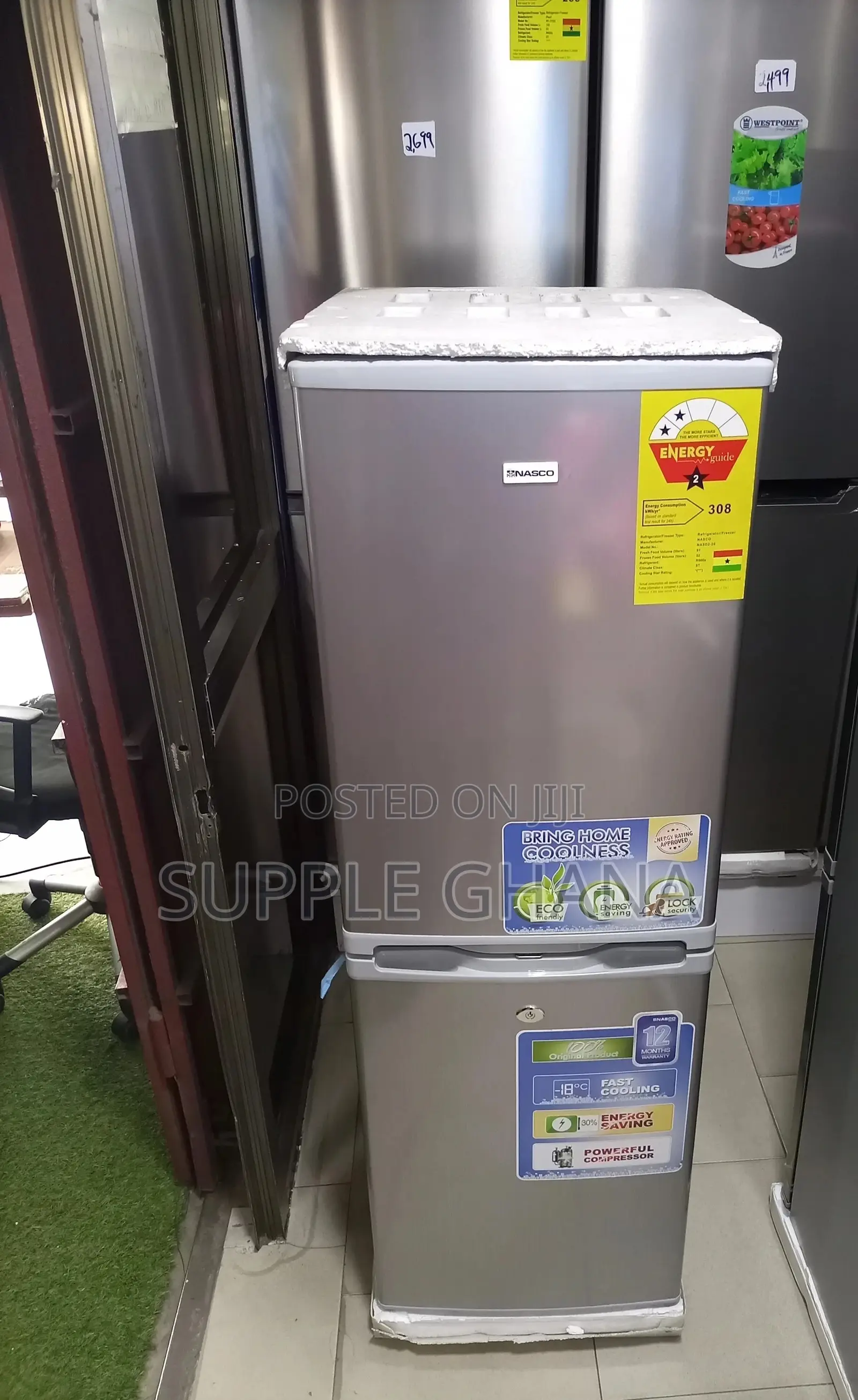 Brand New Nasco D2-20 Fridge TOP TOP FRIDGE + Inbuilt Fridge