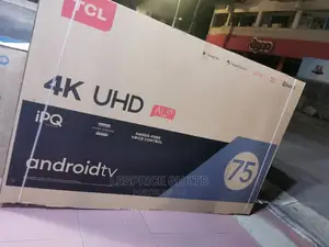 TCL 75” Android Smart TV Ai Technology