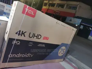 TCL 75” Android Smart Unique Colors