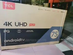 TCL 75” Android Smart TV ~ AI Technology