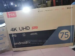 TCL 75” Android Smart Wi-Fi Bluetooth TV