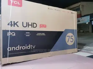 TCL UHD/75” Android Smart Led Display AI TV