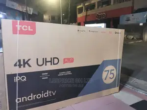 TCL 75” Android Smart Bluetooth TV