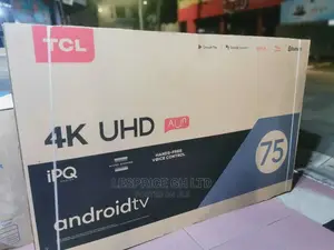 TCL 75” Android Smart /AI Wi-Fi TV