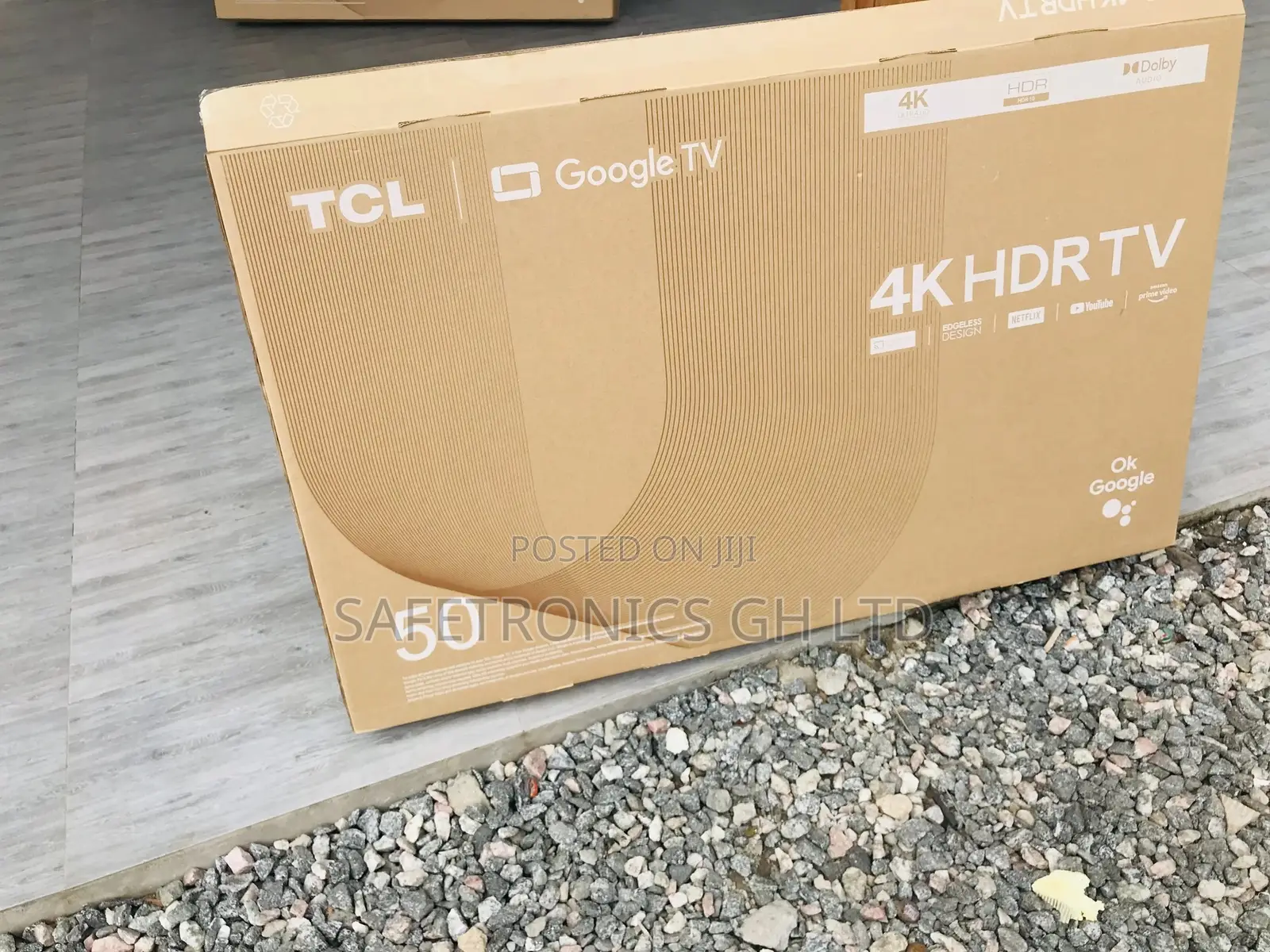 Elegant Design TCL HDR  50 Inches Glossy LED P635 Tv