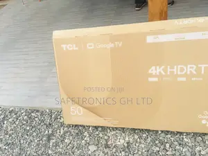 Frameless HDR P635 TCL 50 Inches Glossy LED Tv 