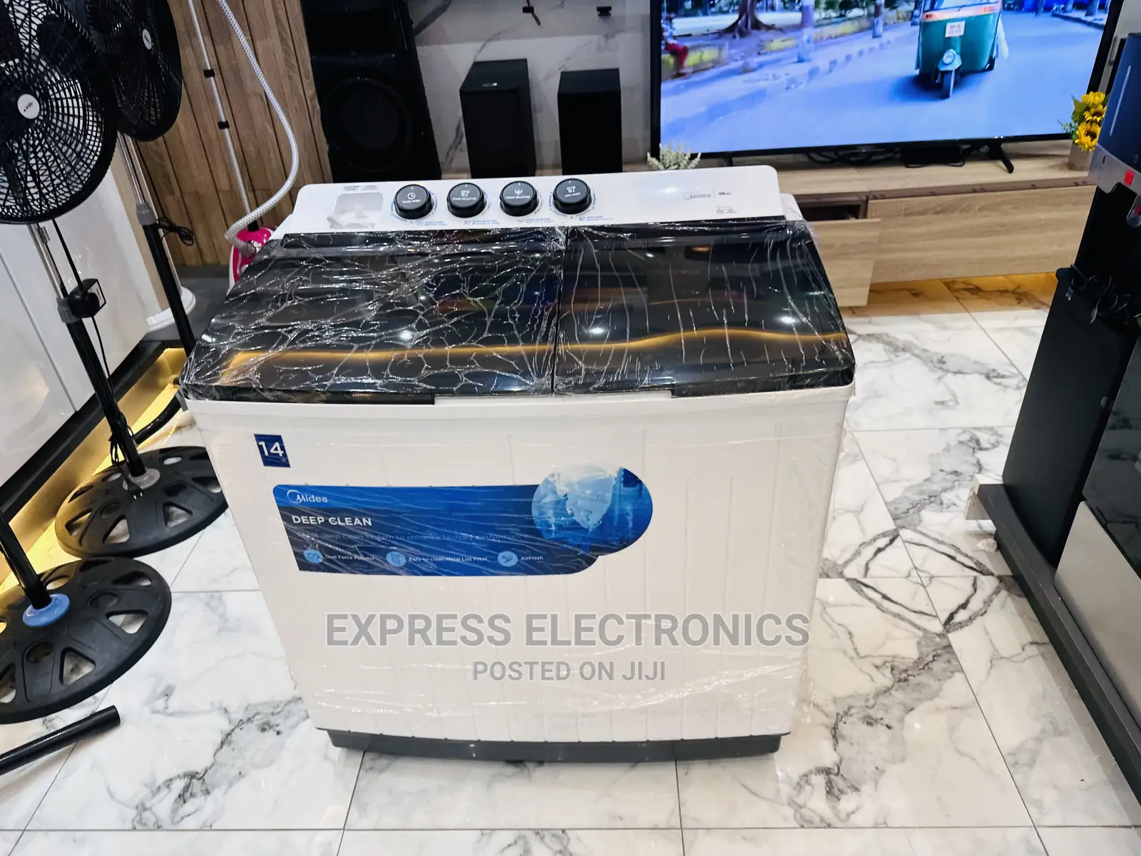 Sturdy Body Design for Less Vibration Midea 14kg WM