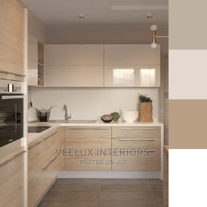 Kitchen Cabinet Set Modern And Minimalist