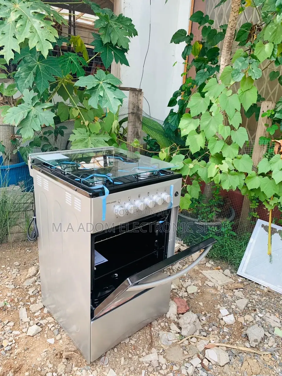 Beautiful Volcano 5C.BR-GL 4B 50x50 Gas Stove With Grill
