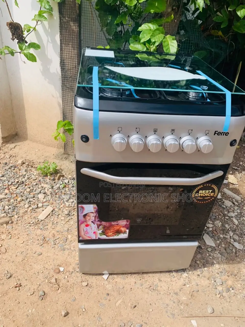 Ultimate Volcano 50x55 Gas Cooker With Oven