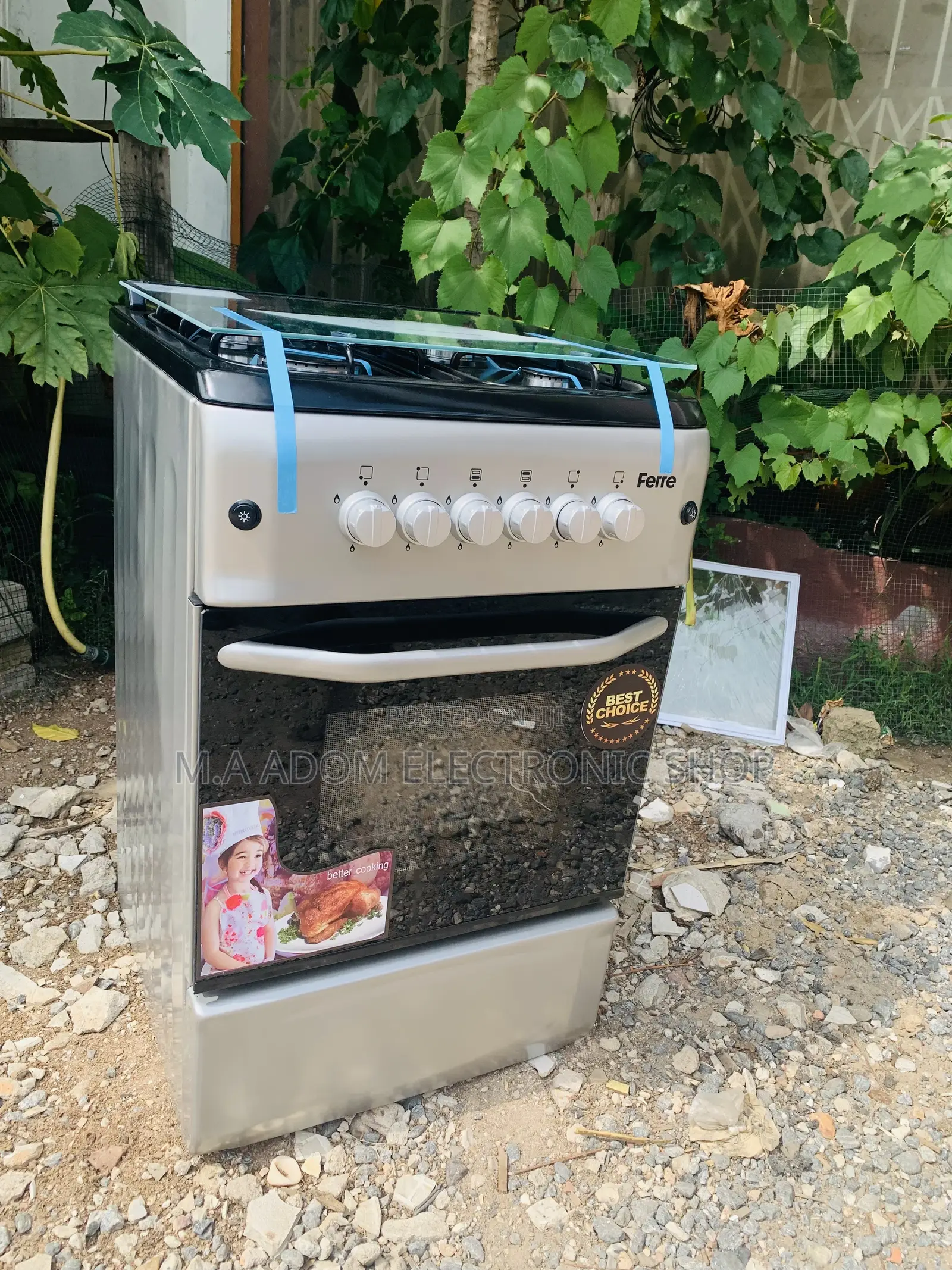 Right Volcano 4B 50x55 Gas Cooker With Oven