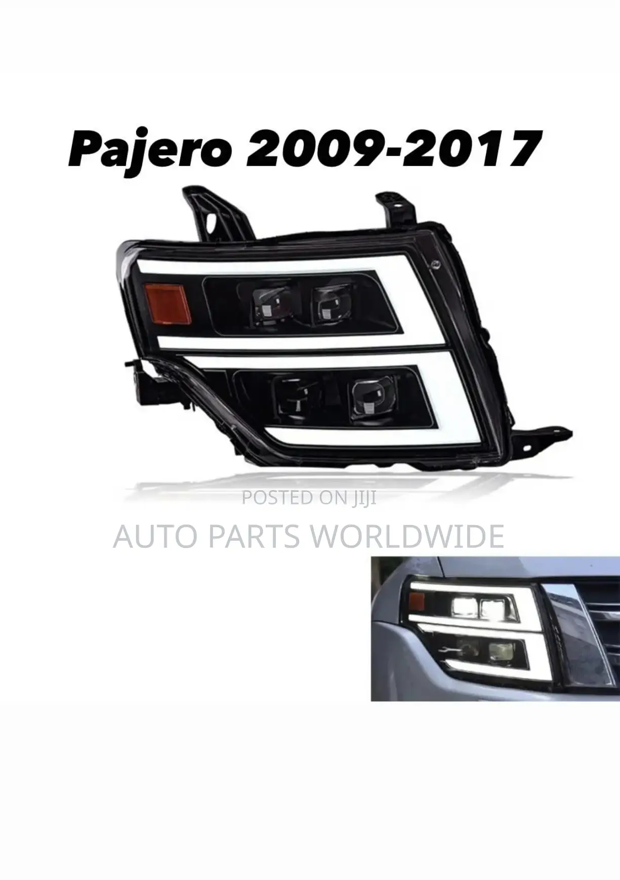 Mitsubishi Pajero Headlights