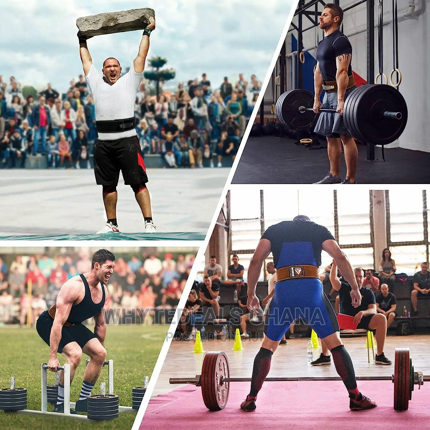 RDX Weightlifting LEVER BUCKLE Belt POWERLIFTING + Deadlifts