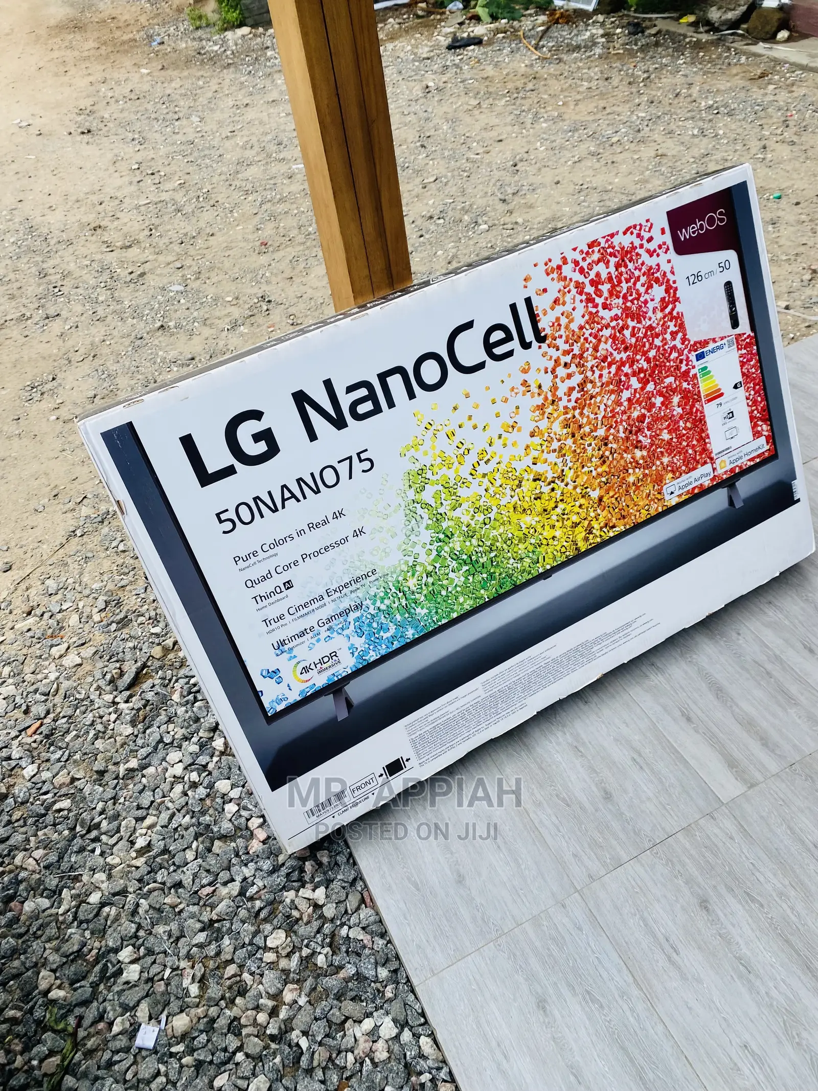 Long Lasting Nanocell LG 50” HDR Smart Tv(50nano75) 