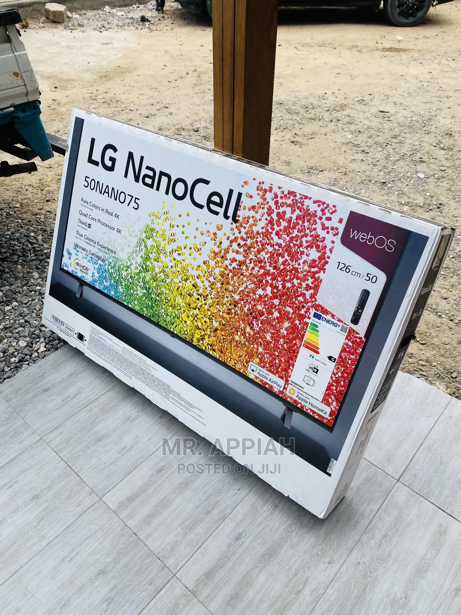 Long Lasting Nanocell LG 50” HDR Smart Tv(50nano75) 