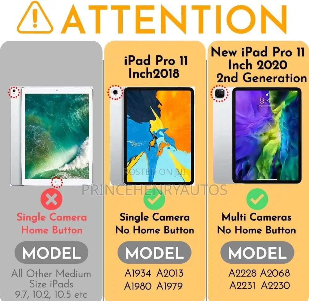 Hepix iPad Pro 11/iPad Air 4/5 10.9/iPad Pro 11 Smart Case