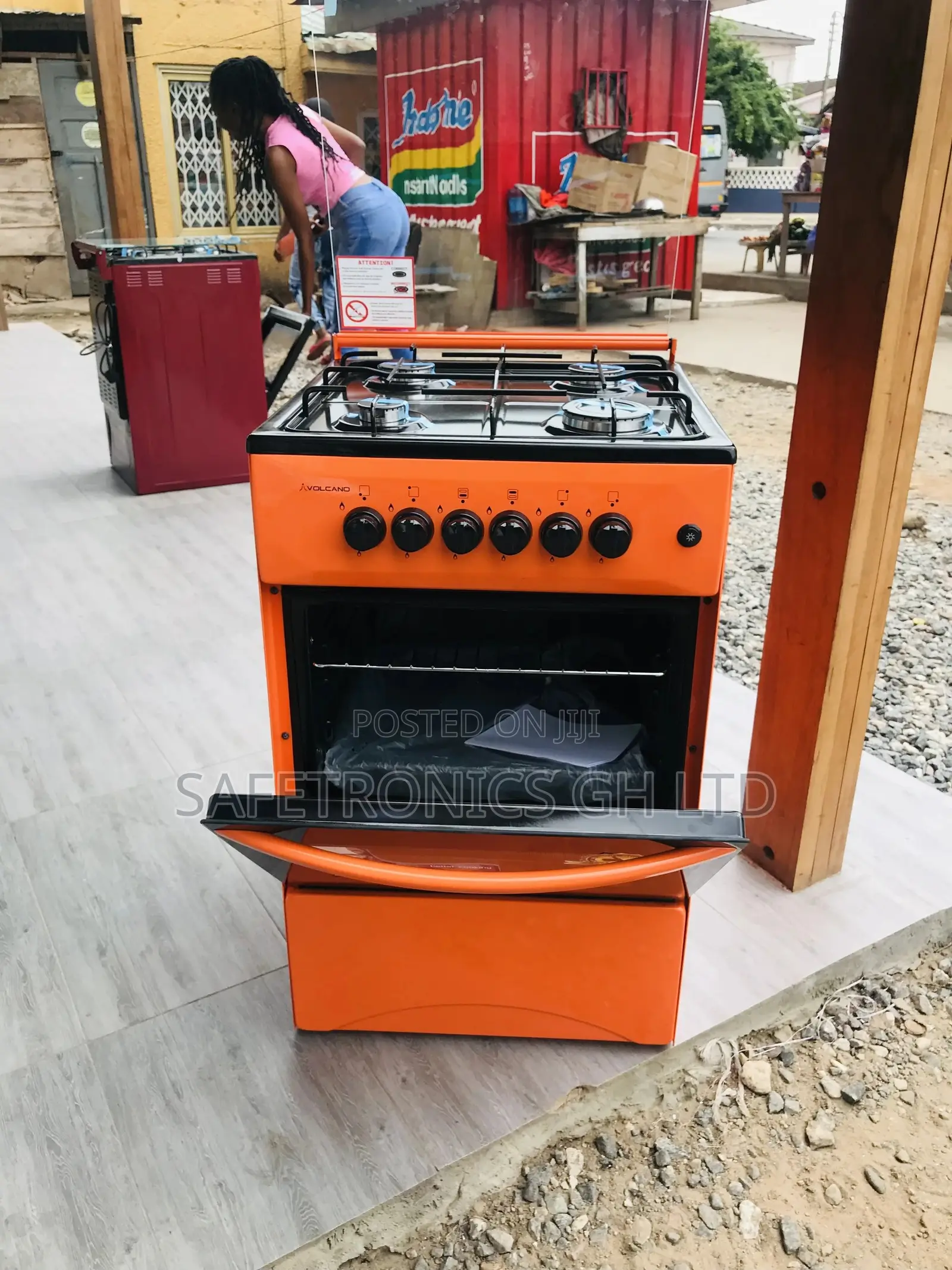 Newly Arrived 50x50 Gas 4 Burner Oven With Grill Volcano