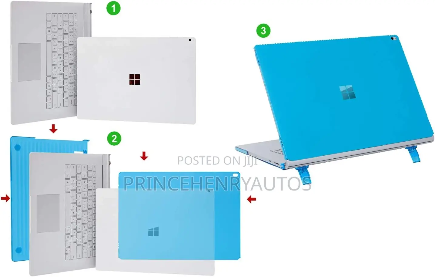 McOver Case for 2017–2022 15" Microsoft Surface Book 2 or 3